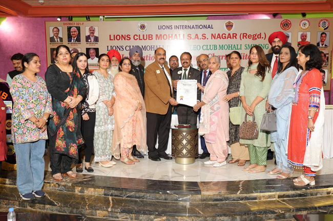 30th Charter Night and Founding Ceremony of Joint Lion Clubs.